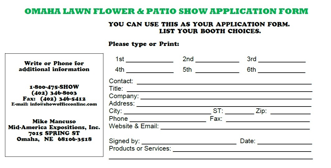 LFPS application form